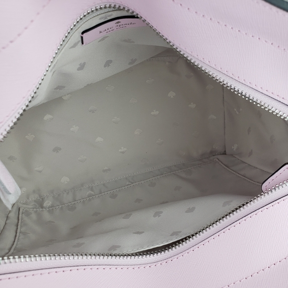 🌺NWT Kate Spade MD Cameron floral satchel pink KS - Picture 7 of 11